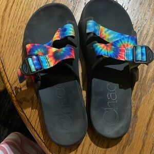 Rainbow chacos